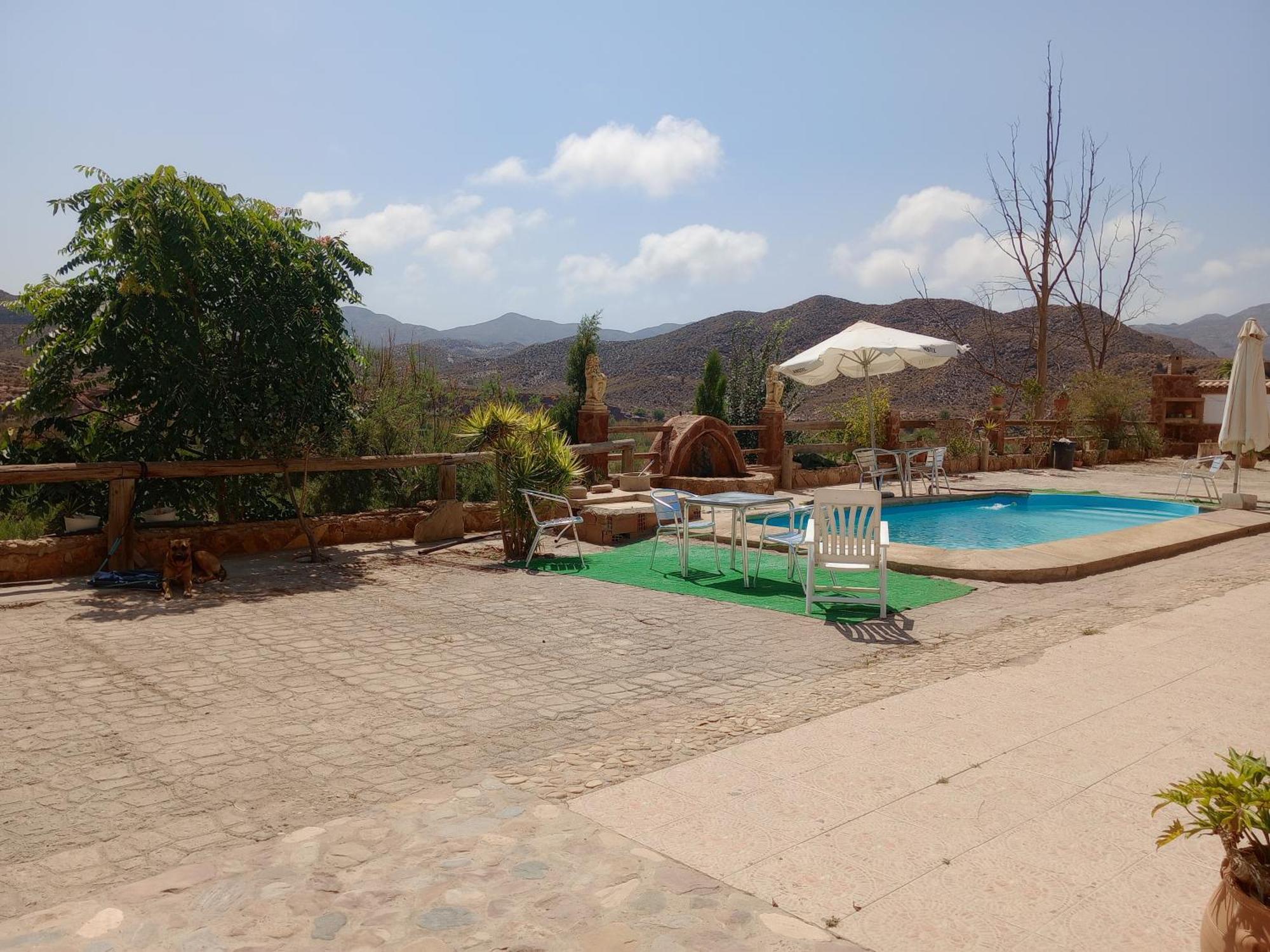 Casa Cueva Molino El Tarahal Villa Buitenkant foto