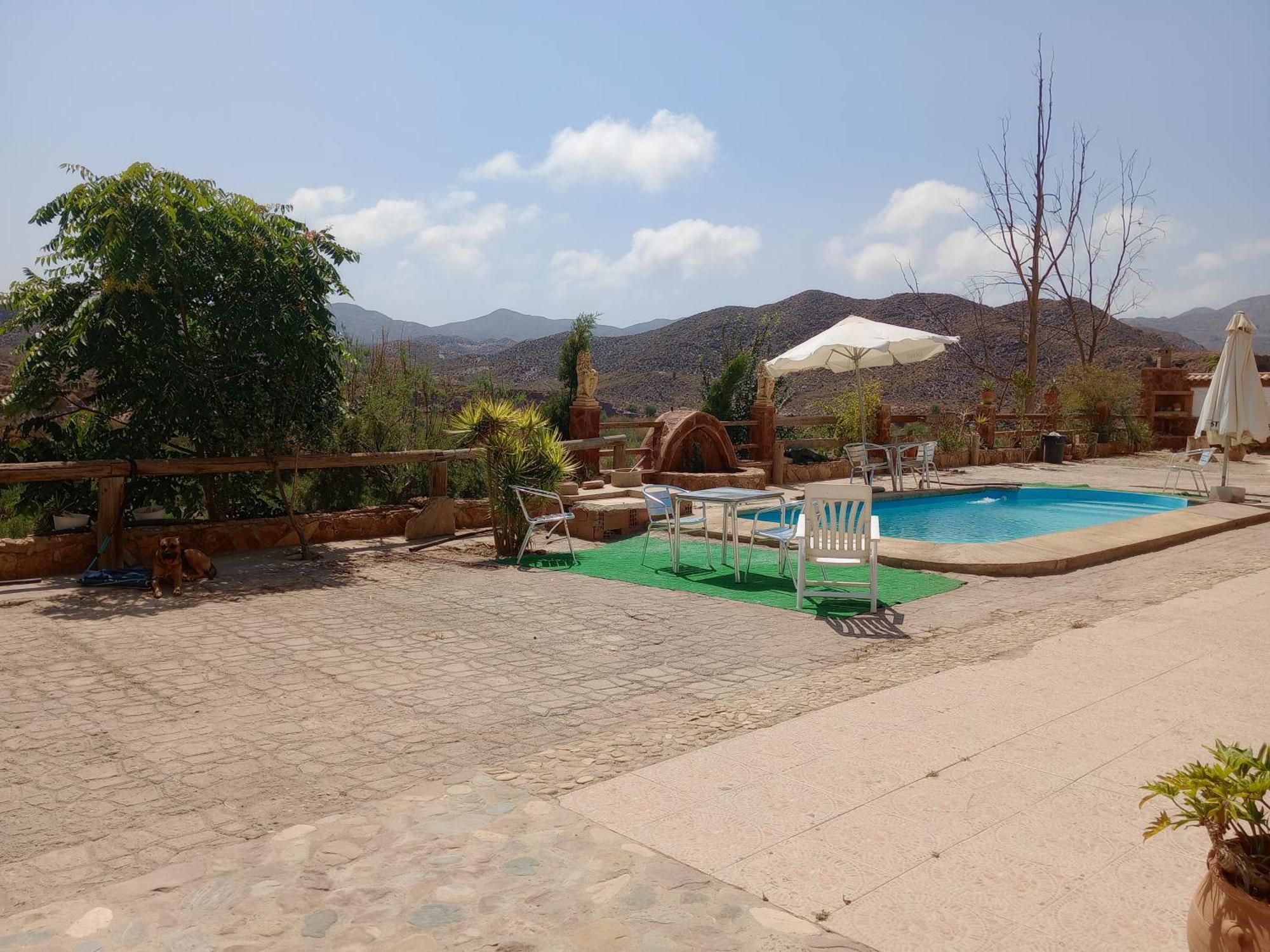 Casa Cueva Molino El Tarahal Villa Buitenkant foto
